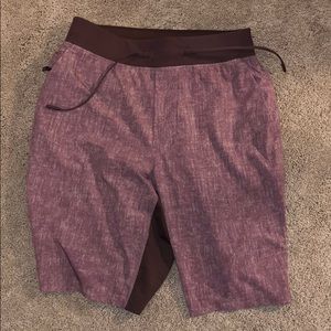 Lululemon Red Shorts